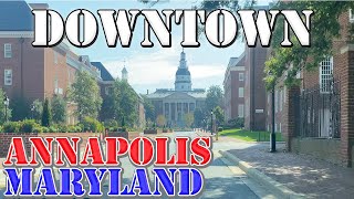 Annapolis - Maryland - 4K Downtown Drive