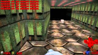 Doom Ultimate (jDoom) 100% walkthrough - Level E1M2 all secrets (HD)