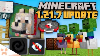 SURPRISE NEW MINECRAFT UPDATE – NEW LAVA CHICKEN MUSIC DISC \u0026 ALL SECRET CHANGES!