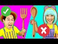 Funny Spoon Song + More  | Tigi Boo Kids Songs and Nursery Rhymes