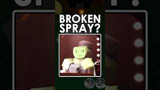 Famous ⚠️ another BANNABLE and BROKEN SPRAY on VEERONICA in FORSAKEN | #forsaken #roblox Wealth