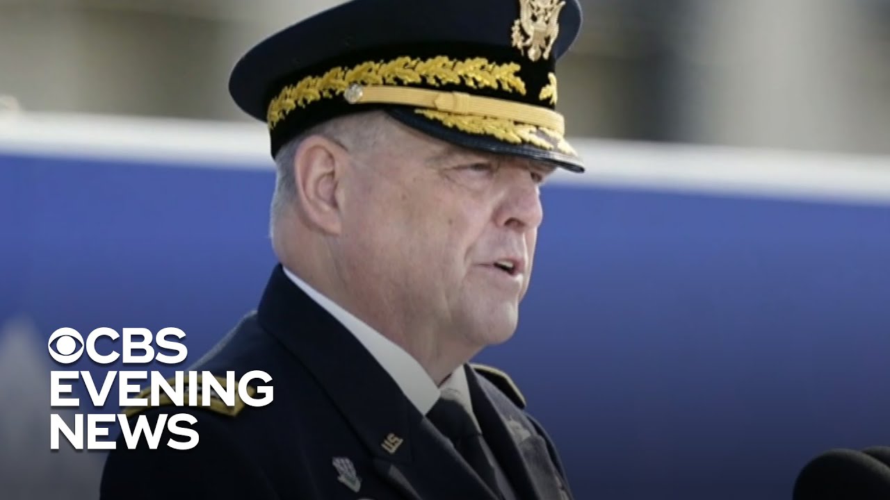 General Mark Milley faces calls to resign over reported talks with China