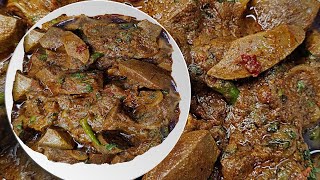 Namkeen Fry Kaleji recipe | Cow liver Tawa Fry Kaleji recipe | Spicy Tawa Fry Kaleji recipe