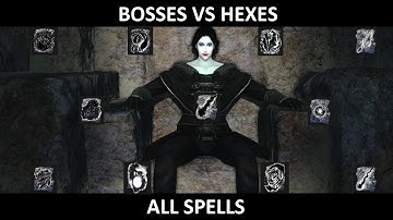 DARK SOULS II ALL BOSSES VS ALL SPELLS PART FOUR - HEXES (SOLO, NG+7, NO DAMAGE)