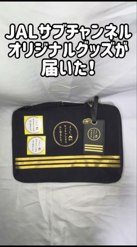 JALサブチャングッズが届いた #JAL #サブチャンネル #オリジナルグッズ