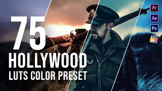 hollywood luts by pixflow I Color Grading Motion factory