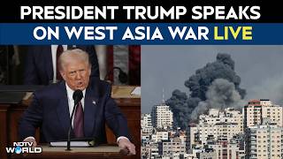 US Donald Trump Speech Live Donald Trump Speech On Iran War Today White ...