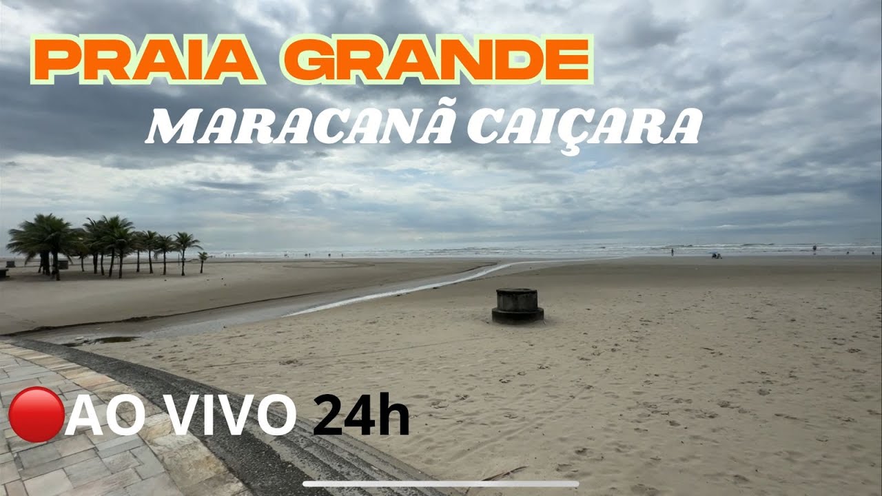 Maracanã Caiçara Beach Live Camera - Praia Grande live camera thumbnail