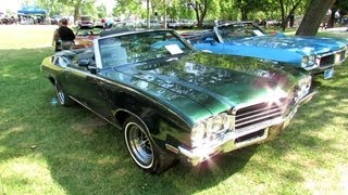 1971 Buick Skylark Exterior and Interior - 2012 Concours d'Elegance du Chambly, Quebec, Canada
