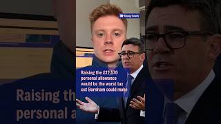 Raising the £12,570 personal allowance would be the worst tax cut Burnham could make
