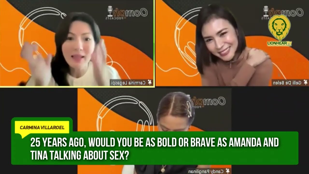 Carmina Villaroel, Gelli de Belen, Candy Pangilinan, not comfortable  talking about their sex life - YouTube