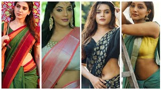 #TamilActressSareePhotos Saree Photos 💋🥰Hot Saree Photos #IndianGirlsSareePhotos screenshot 4