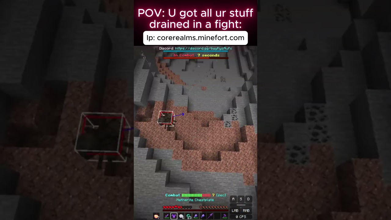 POV: You got all your stuff drained in a fight.  