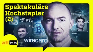 Hoch gepokert, tief gefallen: CryptoPleite, 'WeCrashed' und der Fall Wirecard | ZDFinfo Doku