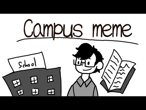 Campus meme. animation