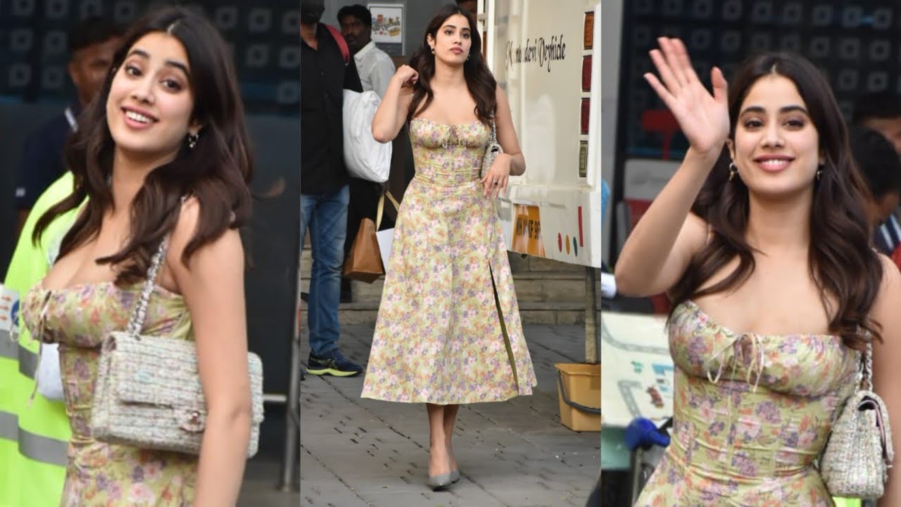 #JanhviKapoor spotted at kalina airport 💃🔥📷