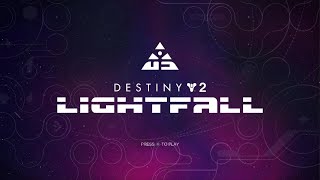 Destiny 2 Lightfall Splash Screen and Soundtrack