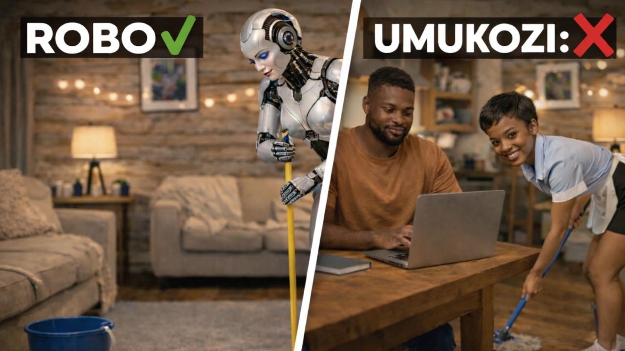 NAHISE NZINUKWA ABAKOZI BO MU RUGO UBU NKORESHA AMAROBO (ROBOTS)