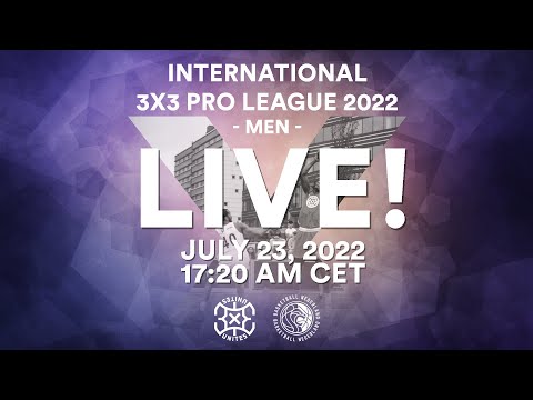 RE-LIVE | WORLD TOUR QUALIFIER: 3X3 Pro Men League | The Hague - Stop 2/Finals
