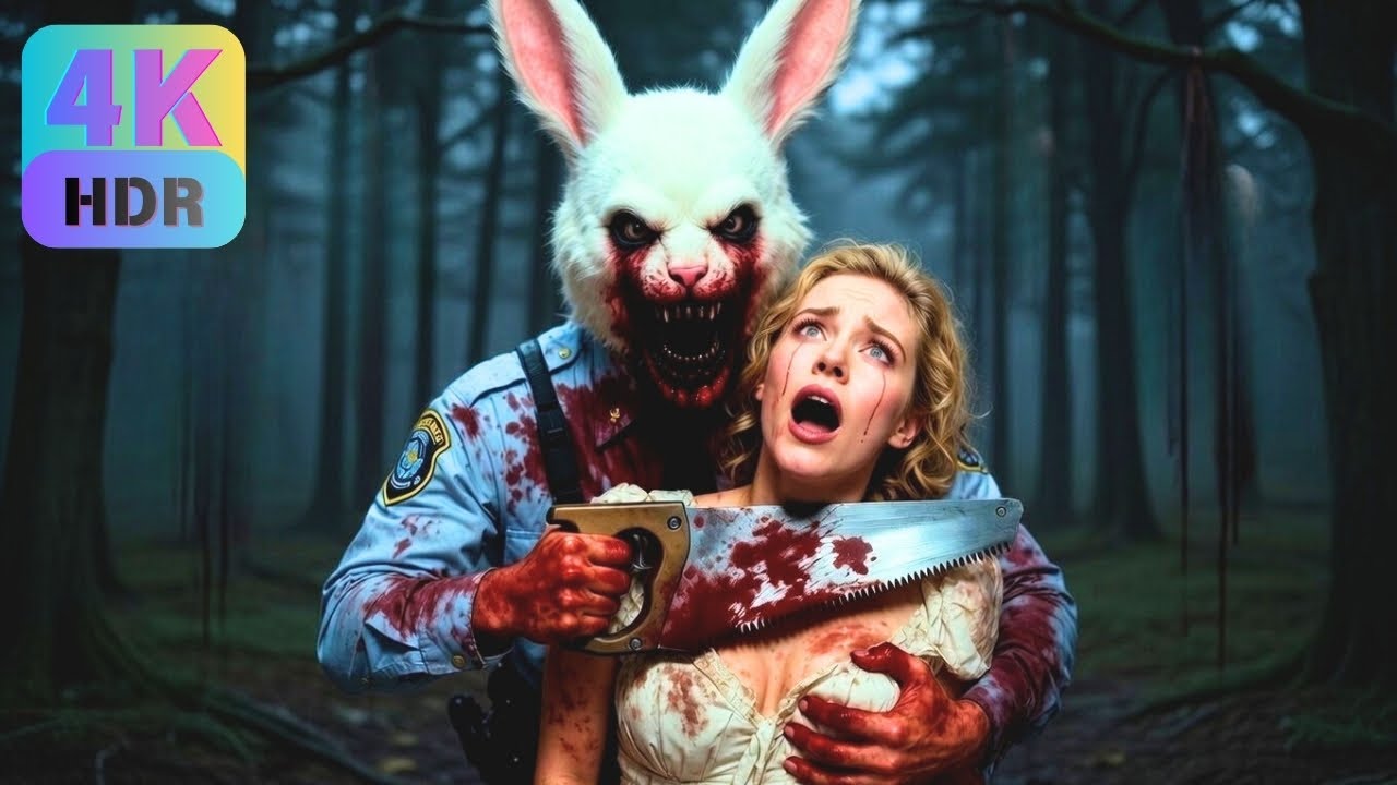 "Don't Let the Rabbit Find You." 🐰🪓 | PINK RABBIT (Full Horror Movie) | 4K HDR