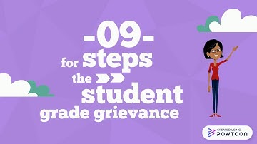 9 Step Instructions for a Grade Grievance Process