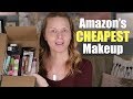 Full Face With Amazon's CHEAPEST Makeup | skip2mylou