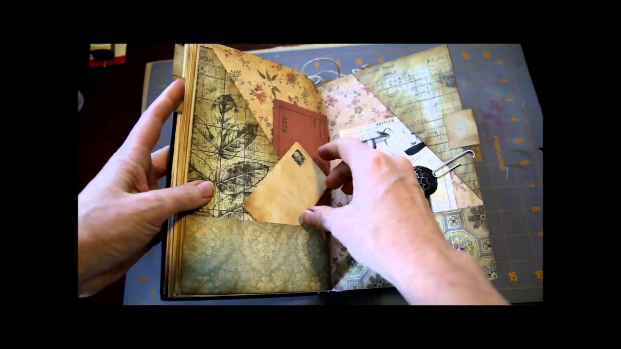 Botany Junk Journal - Flip Through books to read