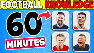 1 Hour of FUNIEST Football QUIZ How well do you know about Football | Ronaldo quiz, Messi quiz