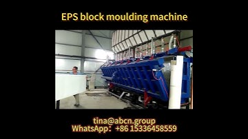 EPS block moulding insulation thermocol machine