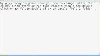 Battle field change cd-key