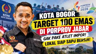 "No Pride in Buying Athletes!" KONI Bogor City Speaks Out, Targets 100 Gold Medals for 2026 Porprov
