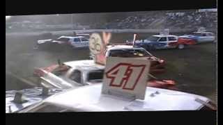 demolition derby big car football game 7-28-2012 kdda screenshot 2