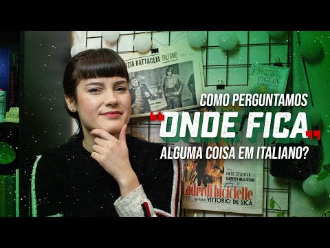 How do you ask where something is in Italian?