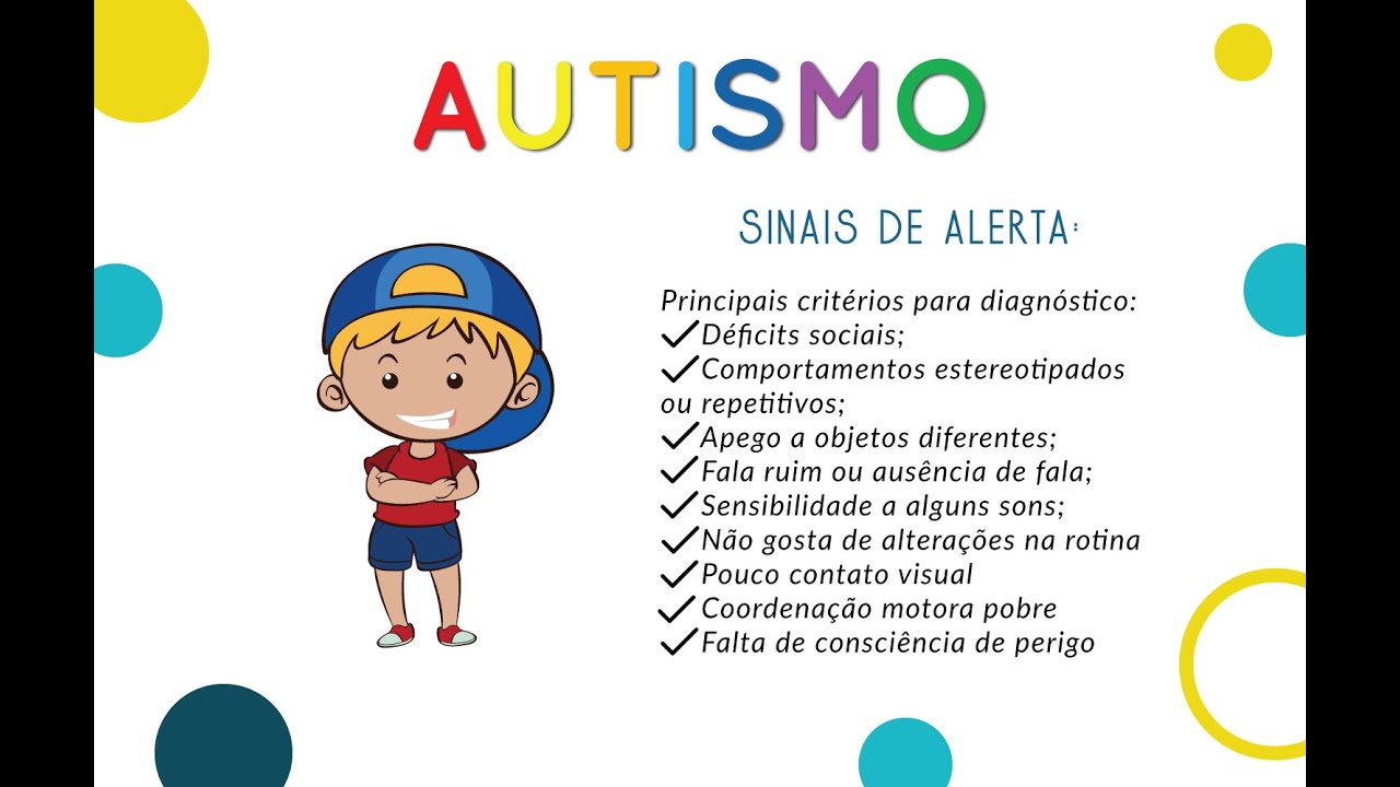 Sinais de alerta de autismo aos 4 anos