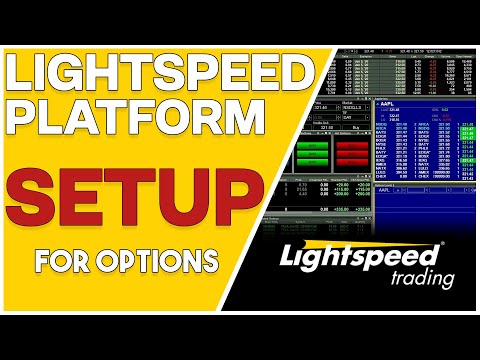Lightspeed Platform Setup for Trading Options | Tutorial