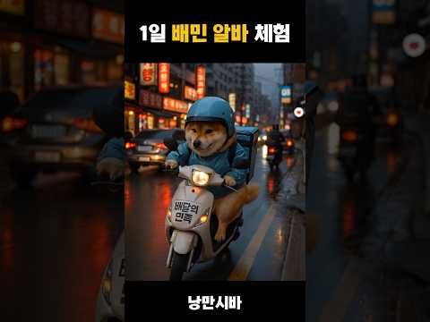 1일 배달 알바 체험#shorts