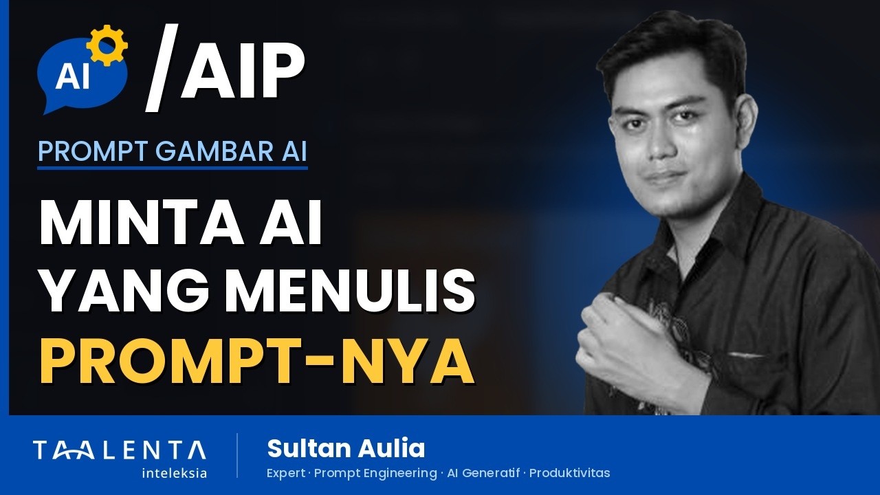 Malas Menyusun Prompt Gambar? Minta AI yang Menuliskannya