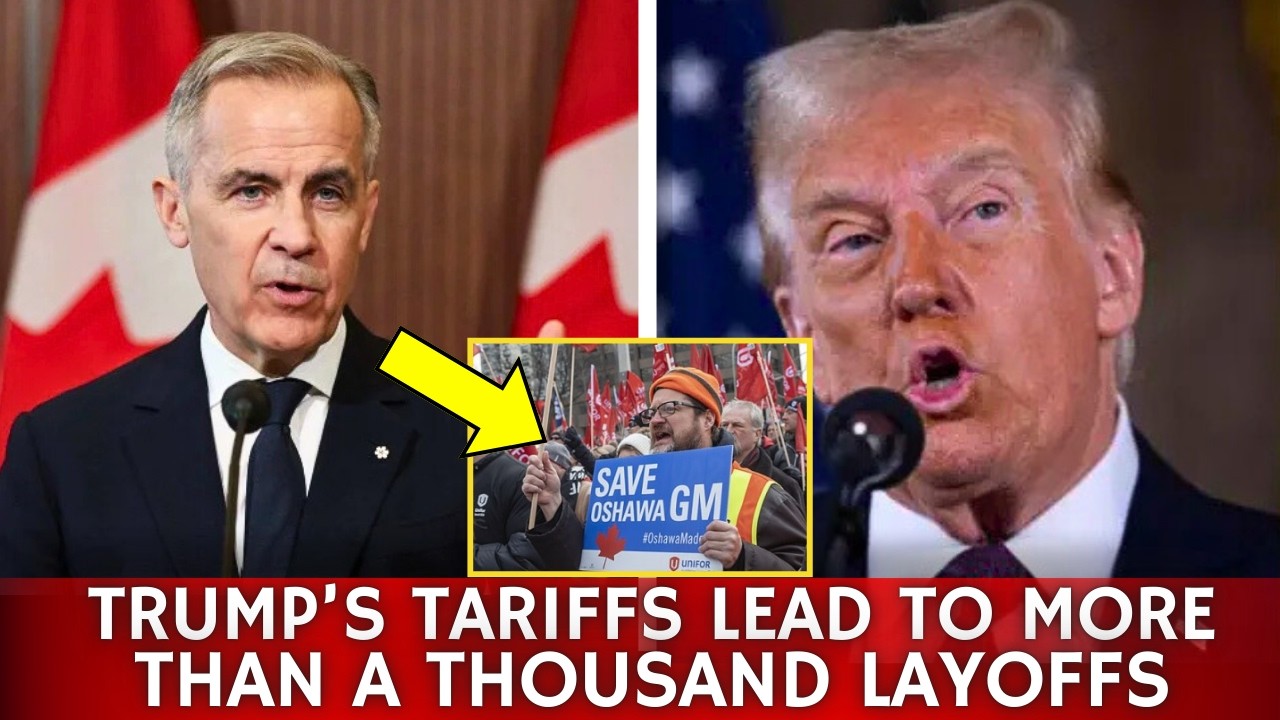 Carney Confronts Trump After Alleged Tariffs in Canada Force GM Plant Closure and Over 1,000 Layoffs