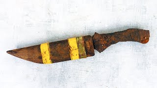 Restoration Rusty Asian Dagger