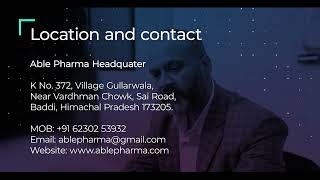 Able Pharma Corporate Film | Image Corporate Films