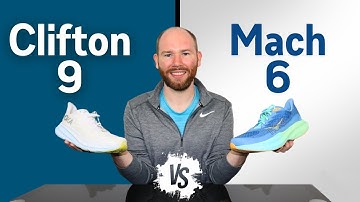 Hoka Clifton 9 vs Mach 6 Review by a Foot Specialist