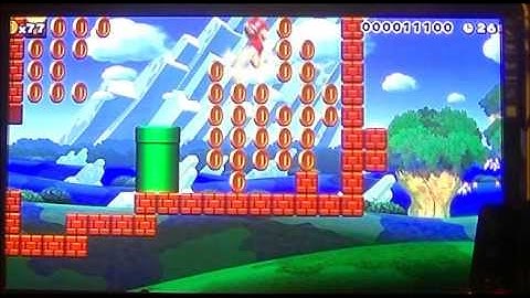 Super Mario Maker -   Pipe Tunnel (All Secrets)