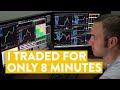 [LIVE] Day Trading | I Traded for Only 8 Minutes