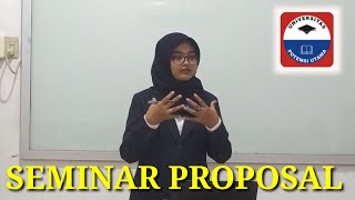 PRESENTASI SEMINAR PROPOSAL, PRODI PENDIDIKAN BAHASA INGGRIS, UNIVERSITAS POTENSI UTAMA