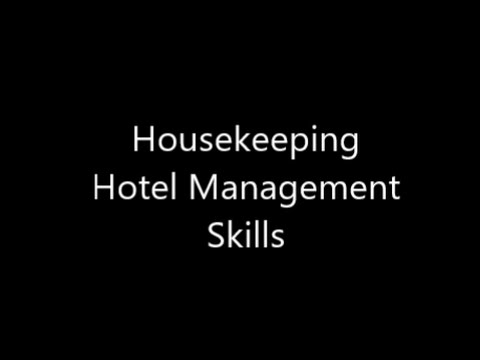 housekeeping skill