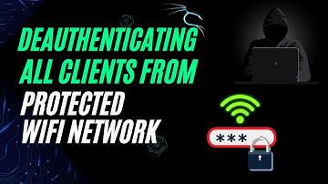 DEAUTHENTICATE ALL WiFi Clients in SECONDS
