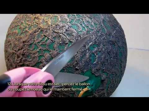 Fabriquez votre lustre en dentelle diy maison guidecentral ...