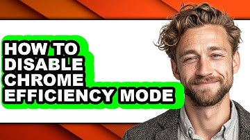 How to Disable Chrome Efficiency Mode (only Way)