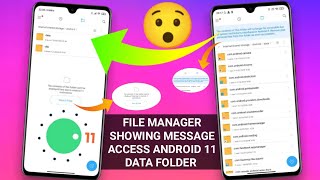 Android 11 How To Access Open Android Data Folder Obb Folder Without Root Or Pc Android 11 Youtube Android 11 How To Access Open Android Data Folder Obb Folder Without Root Or Pc Android 11 Youtube