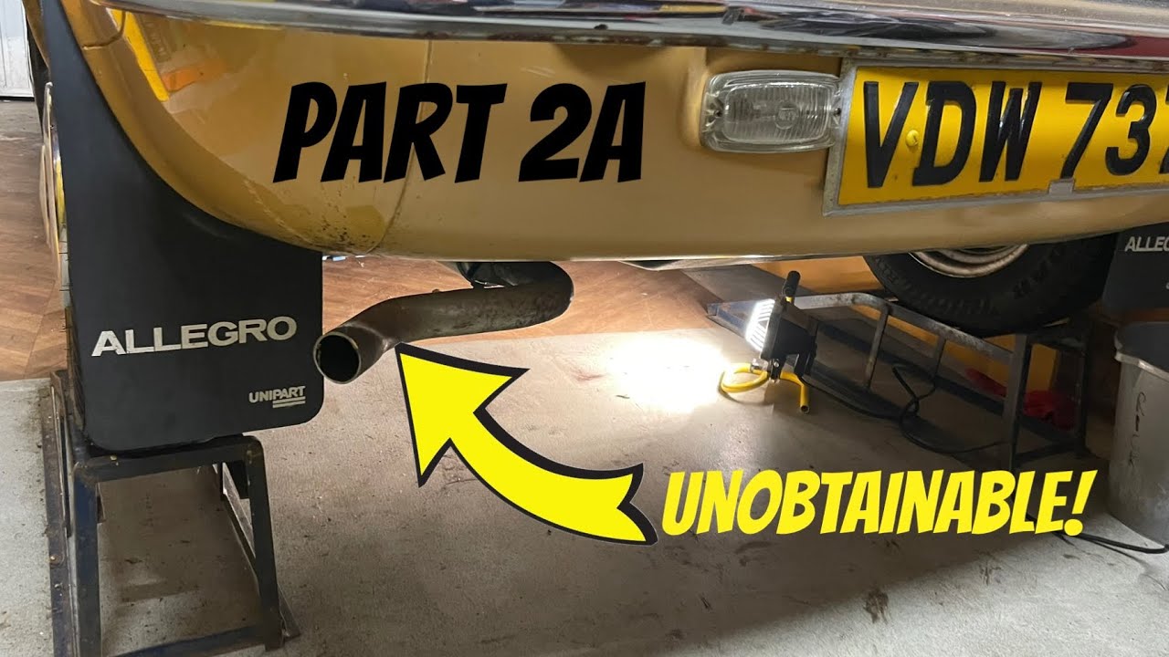 Замена выхлопной системы Austin Allegro — извлекаем максимум пользы из ситуации!